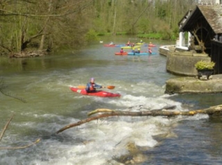  Kayak en el molino de Jarcy 